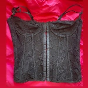 black corset top 🖤